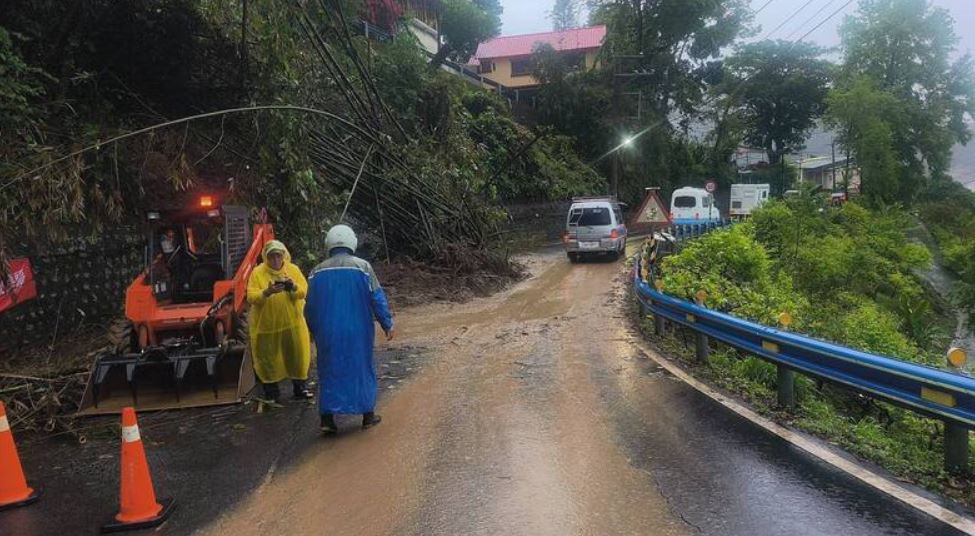 土砂災情地點圖片-122號縣道24.8K、26K、29K、32K、41.3K、45.1K