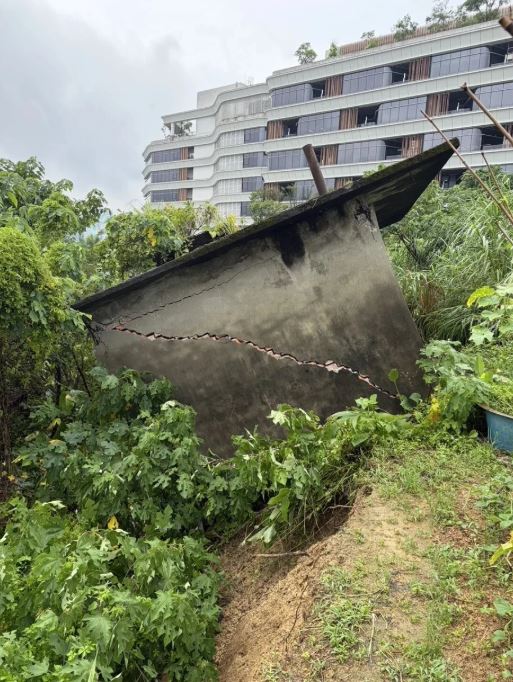 土砂災情地點圖片-三民街舊倉庫
