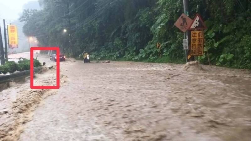 土砂災情地點圖片-竹122線南清公路28公里