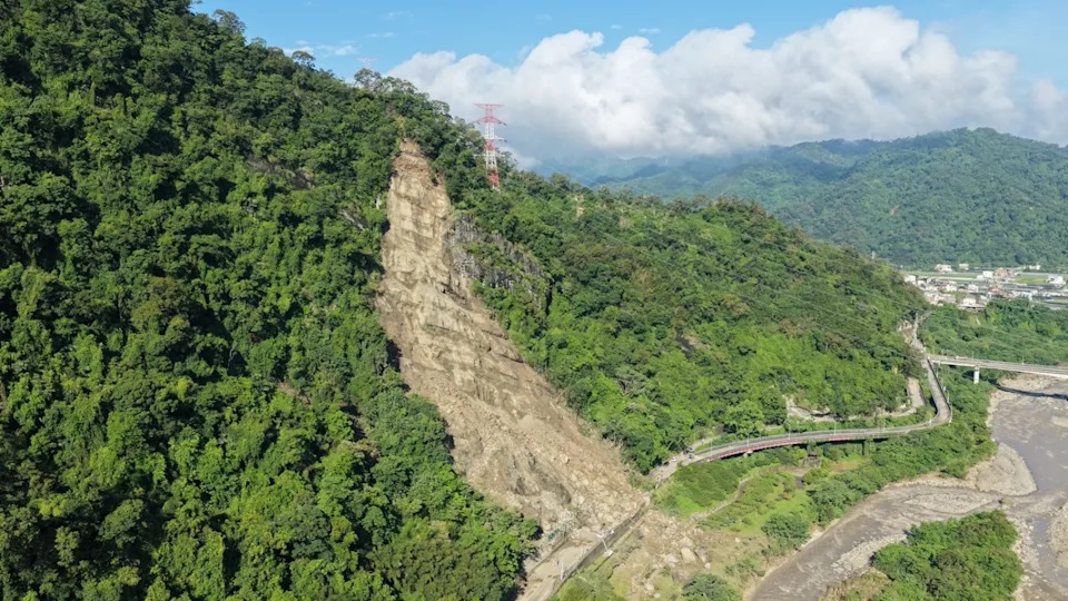 土砂災情地點圖片-苗62線2.5公里
